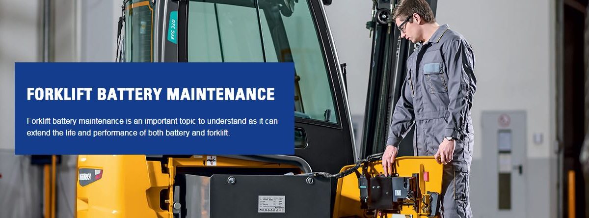 Forklift Battery Maintenance banner