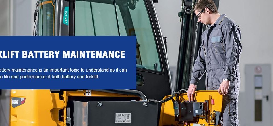 Forklift Battery Maintenance banner
