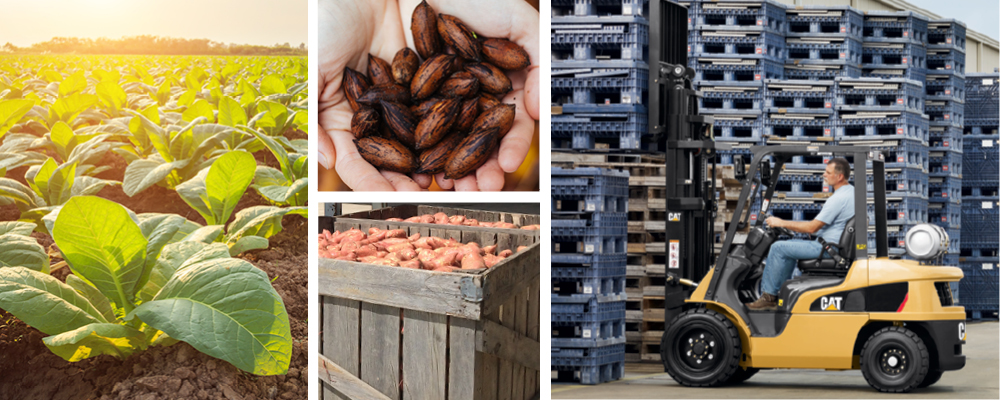 Agriculture with G&W Forklifts