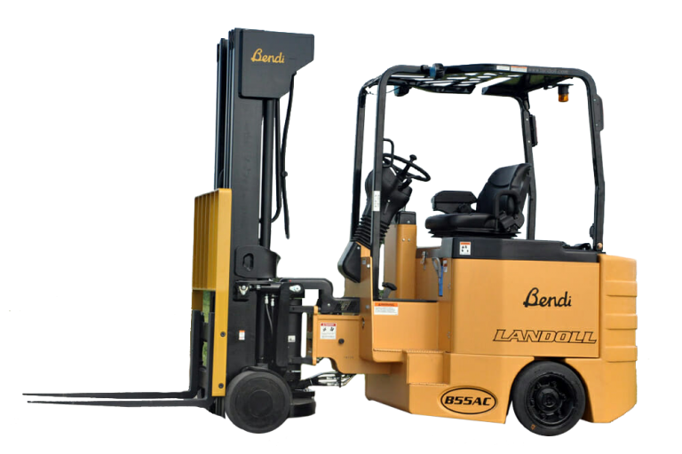 Bendi B55AC High Lift Narrow Aisle Electric Articulating Forklift