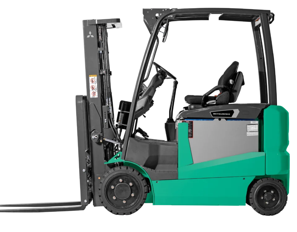 FBC20Q-FBC40Q Mitsubishi forklift from the left side