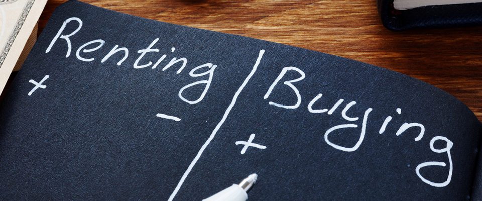 Renting and buying comparison chart