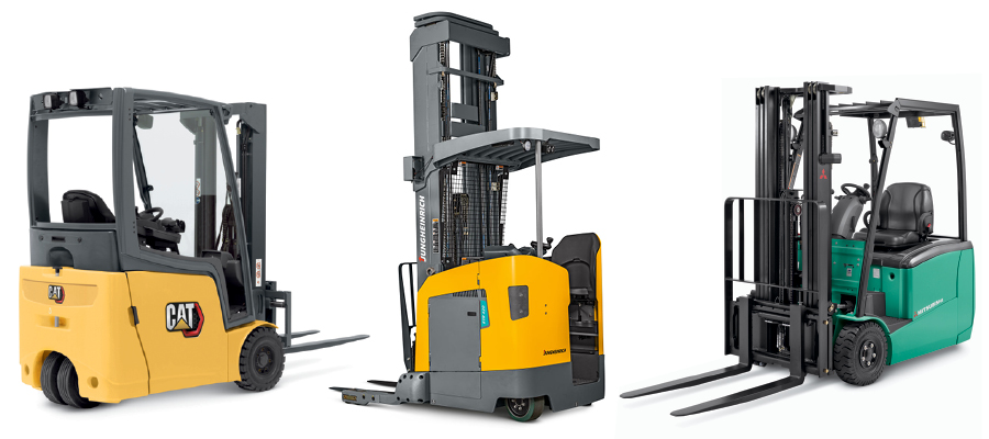 CAT Lift Truck and Mitsubishi Forklift comparison