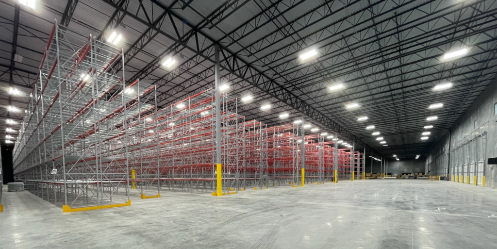 Pallet Racks in a warehouse