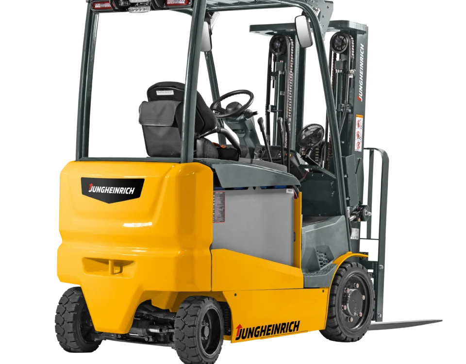 EFG C20Q-C40Q Jungheinrich forklift, back angle