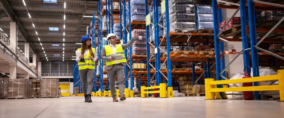 A forklift safety guard designed to protect operators in the case of a material falling hazard.