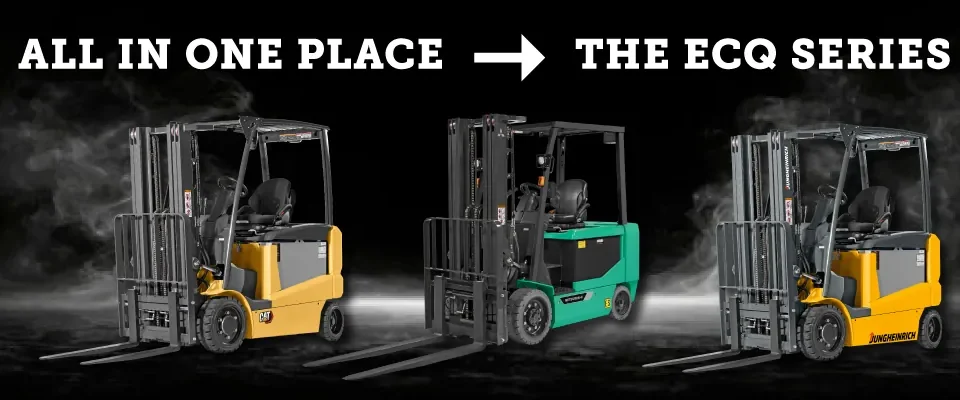 cushion tire electric forklifts