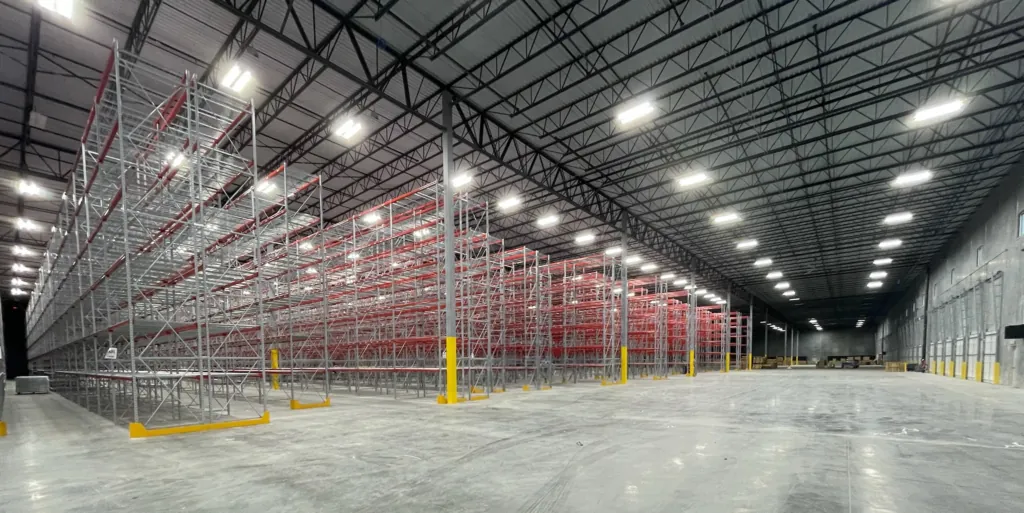Pallet Racks in a warehouse