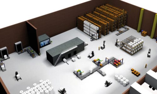 automation-rocla-applications Warehouse model